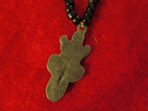 Native Americans Made Jewelry HB Hudson Bay Necklace HB Stamped