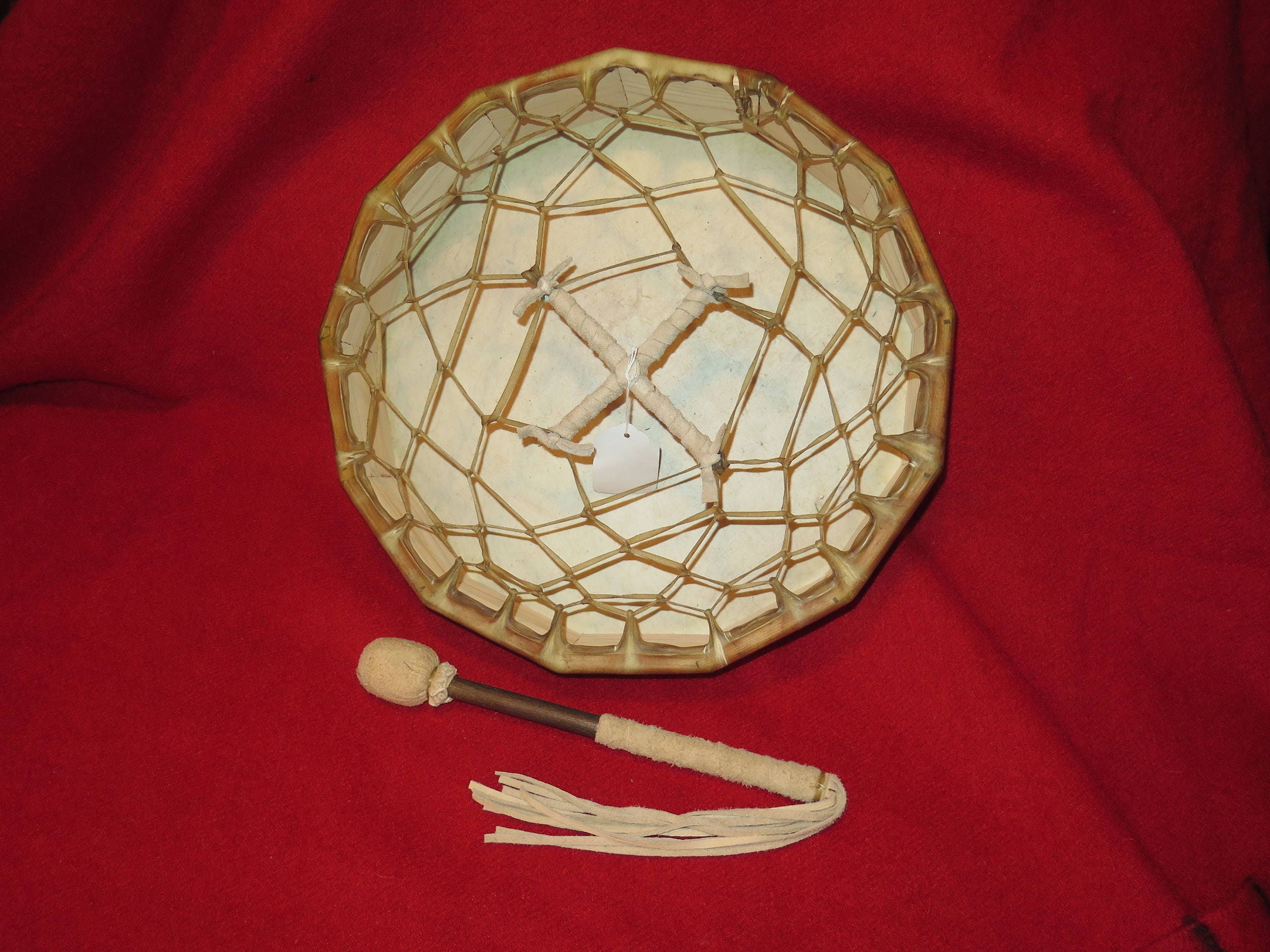16 Elk Medicine Spiritual Ceremonial Native American made Shaman Drum