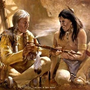 Biologische heilige kruidenmix: Indiaans ceremonieel offer afbeelding 9