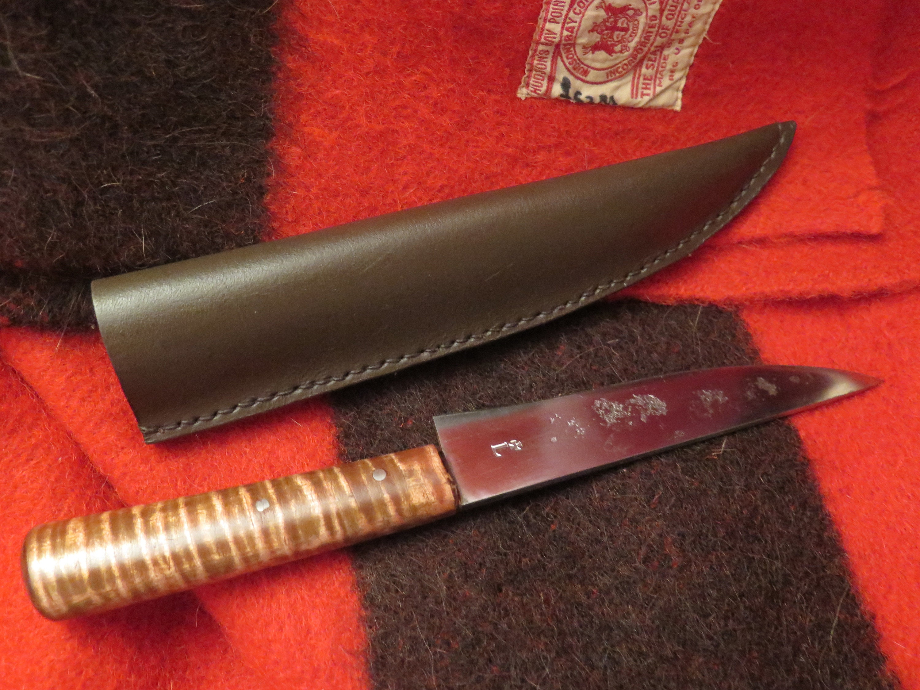 Fur Trade Knife Pennsylvania Bag Knife high carbon hand steel