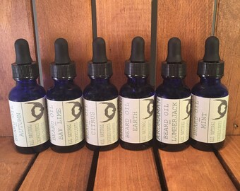 All-Natural Homemade Beard Oils. Top Notch Oils for Top Notch Beards. Choose a Blend. 1 oz Bottle.
