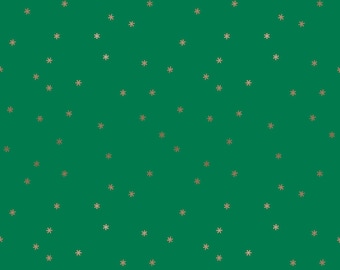 Ruby Star Society Spark Metallic Evergreen RS0005 53M Sold by the HALF METER