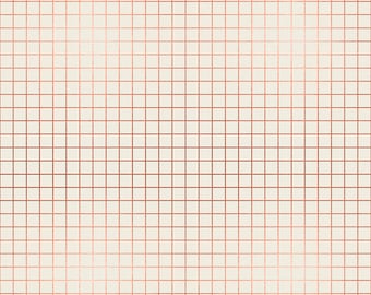 Ruby Star Society Grid Copper SKU RS3005 31M Sold by the HALF METER