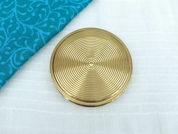 MASCOT Lacquered Brass Convertible Powder Compact… - image 8