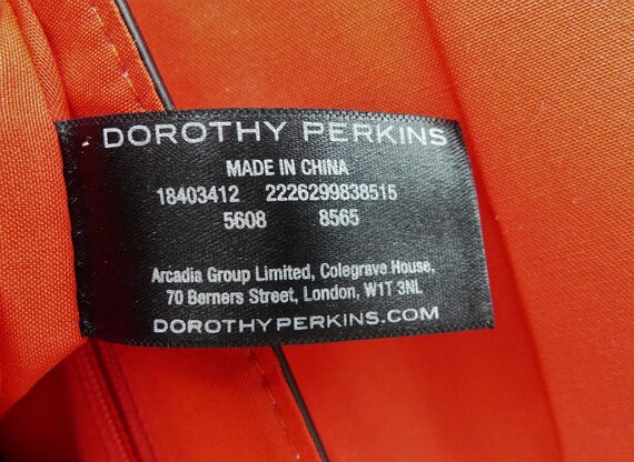 DOROTHY PERKINS Bright Red Faux Leather Bag With … - image 6