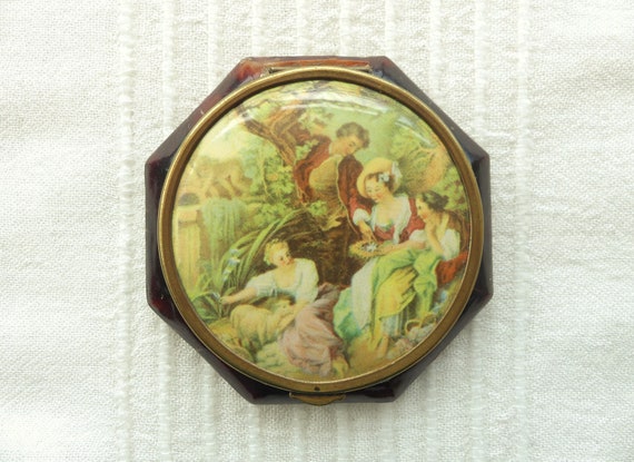 べっ甲 本鼈甲 コンパクトミラー Yahoo!オークション -「本鼈甲 コンパクト」の落札相場・落札価格