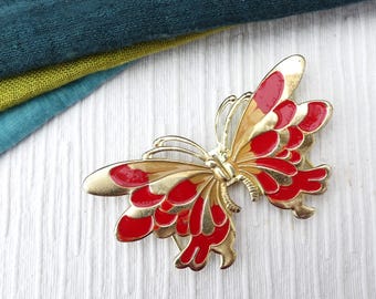 Rare. Large. Vintage. Butterfly. Belt Buckle. Beautiful  display picture 1