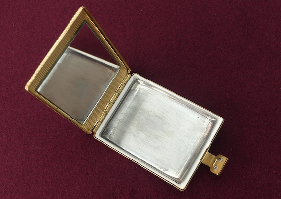 MAX FACTOR 'Regency Golden Weave' Rectangular Gol… - image 3