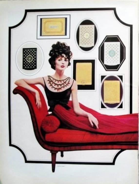 MAX FACTOR 'Regency Golden Weave' Rectangular Gol… - image 9