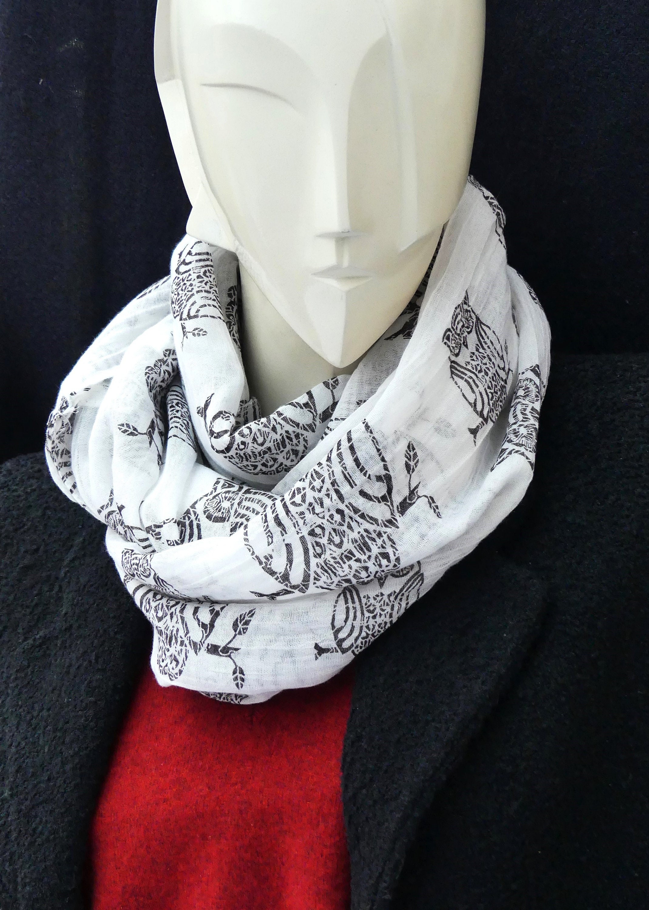 IENKI IENKI｜ (SCARF MICRO BLACK) Scarf Micro Black