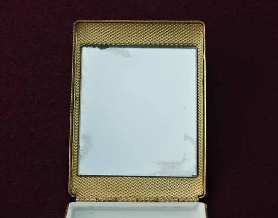 MAX FACTOR 'Regency Golden Weave' Rectangular Gol… - image 5