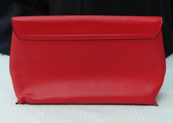 DOROTHY PERKINS Bright Red Faux Leather Bag With … - image 7