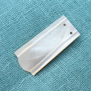 Vintage 1920s/30s Art Deco Mother-of-Pearl Dress Clip