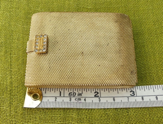 MAX FACTOR 'Regency Golden Weave' Rectangular Gol… - image 7