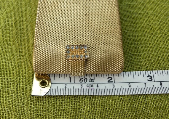 MAX FACTOR 'Regency Golden Weave' Rectangular Gol… - image 8