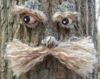 Willy The Rude Tree Face Take A Peek Christmas Gifts Etsy