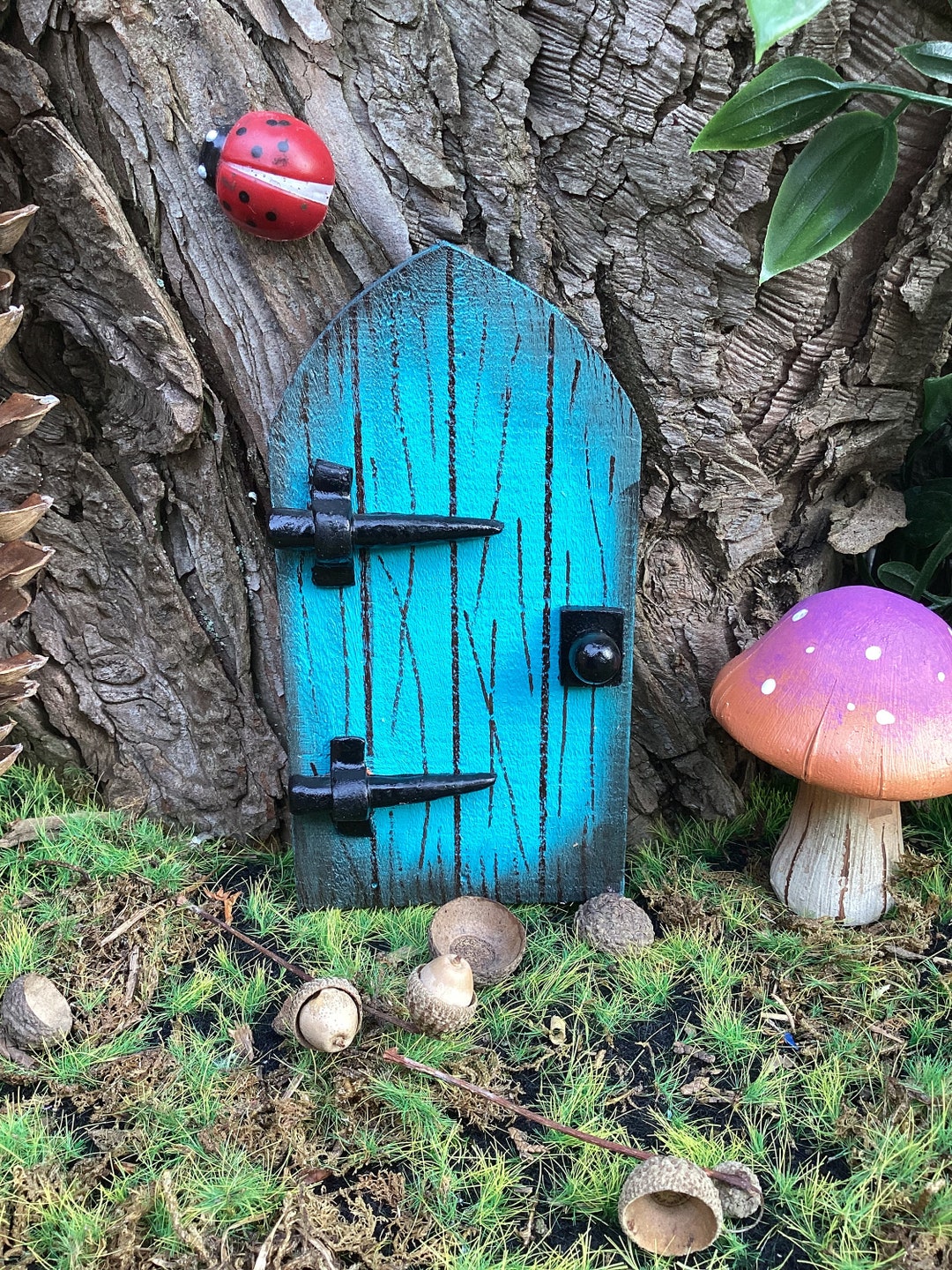 Fairy Doors, Outdoor Pixie Door. Miniature Elf Door for Fairy Garden