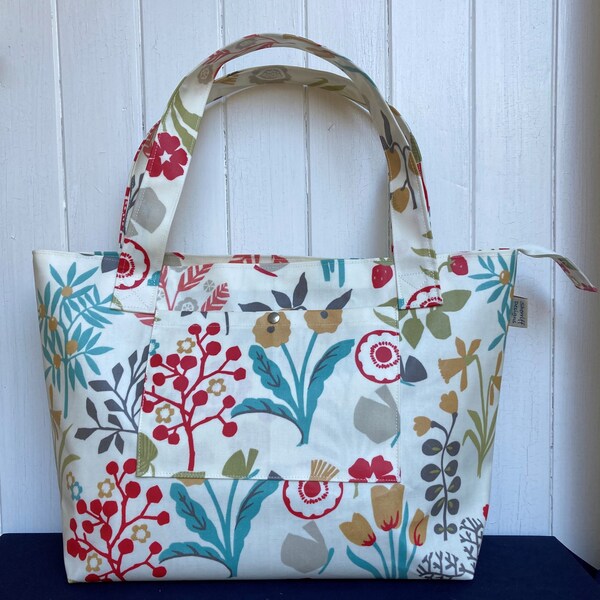 Oilcloth Tote Bag Etsy
