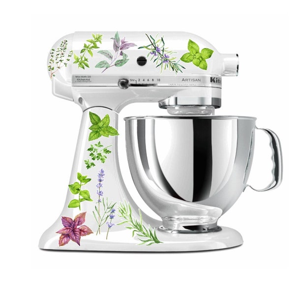 Kitchenaid Mixer Decals Etsy