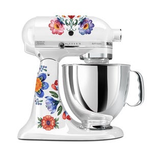 Watercolor Kitchen Aid Mixer Decals, Pink, Red, Burgundy, Blue, Yellow Floral Decals, Kitchen Mixer, Stand Mixer, Stickers, Pioneer