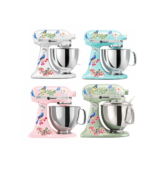 Turquoise/White Stand Mixer Cover East Urban Home