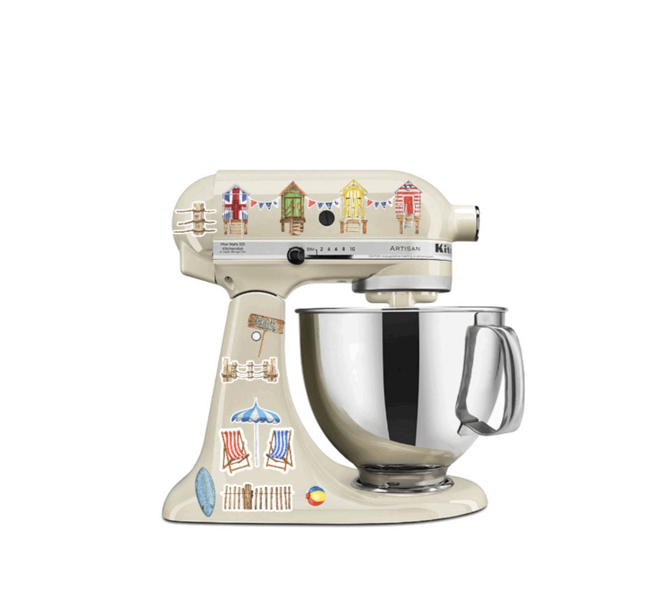 Stand Mixer Starburst Decal Kitchenaid Ge Mcm Mid Century Modern MCM 