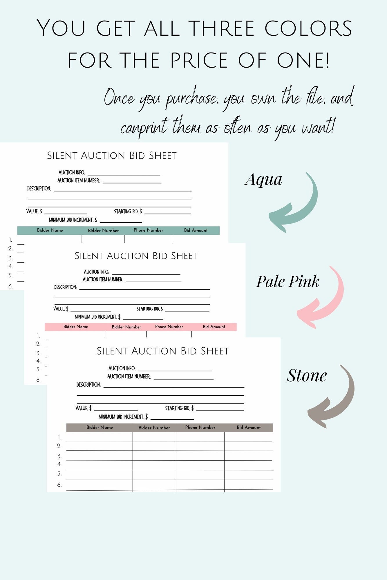 Bid - Etsy
