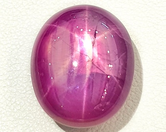 RESRVERED Gecertificeerde 25 kt Birmese sterrobijnedelsteen, sieraden, ring, hanger