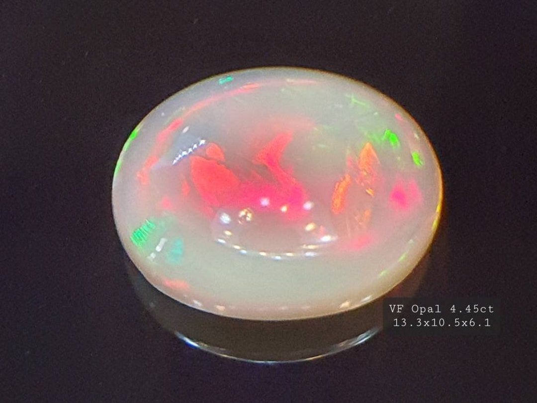 Very Fine 4.45 Ct Natural Natural Opal From Ethiopia - Etsy