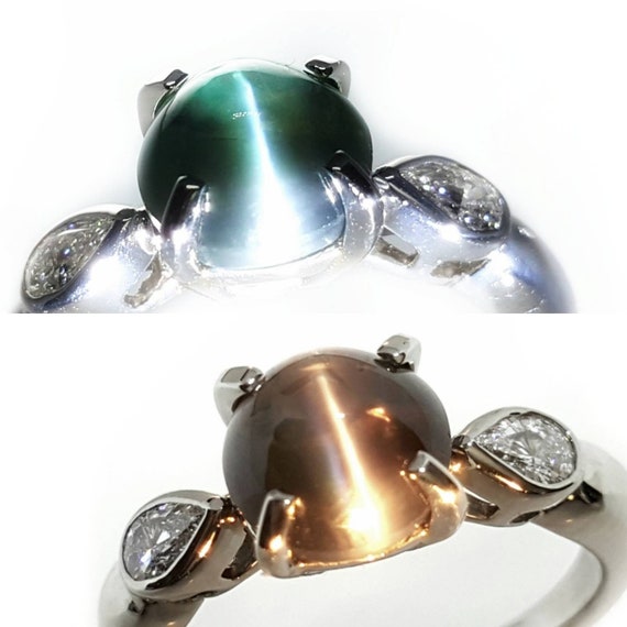 Certified Natural Alexandrite Cats Eye And Diamond Ring 3 46 - Natural Alexandrite Cross Pendant Certified Natural Alexandrite Cats Eye And Diamond Ring 3 46 - Natural Alexandrite Cross Pendant