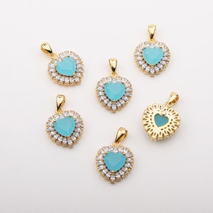 Blue luster cz jewelry sale