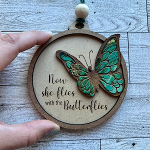 Butterfly Memorial Ornament