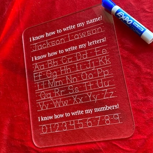 Personalized Writing Tablet