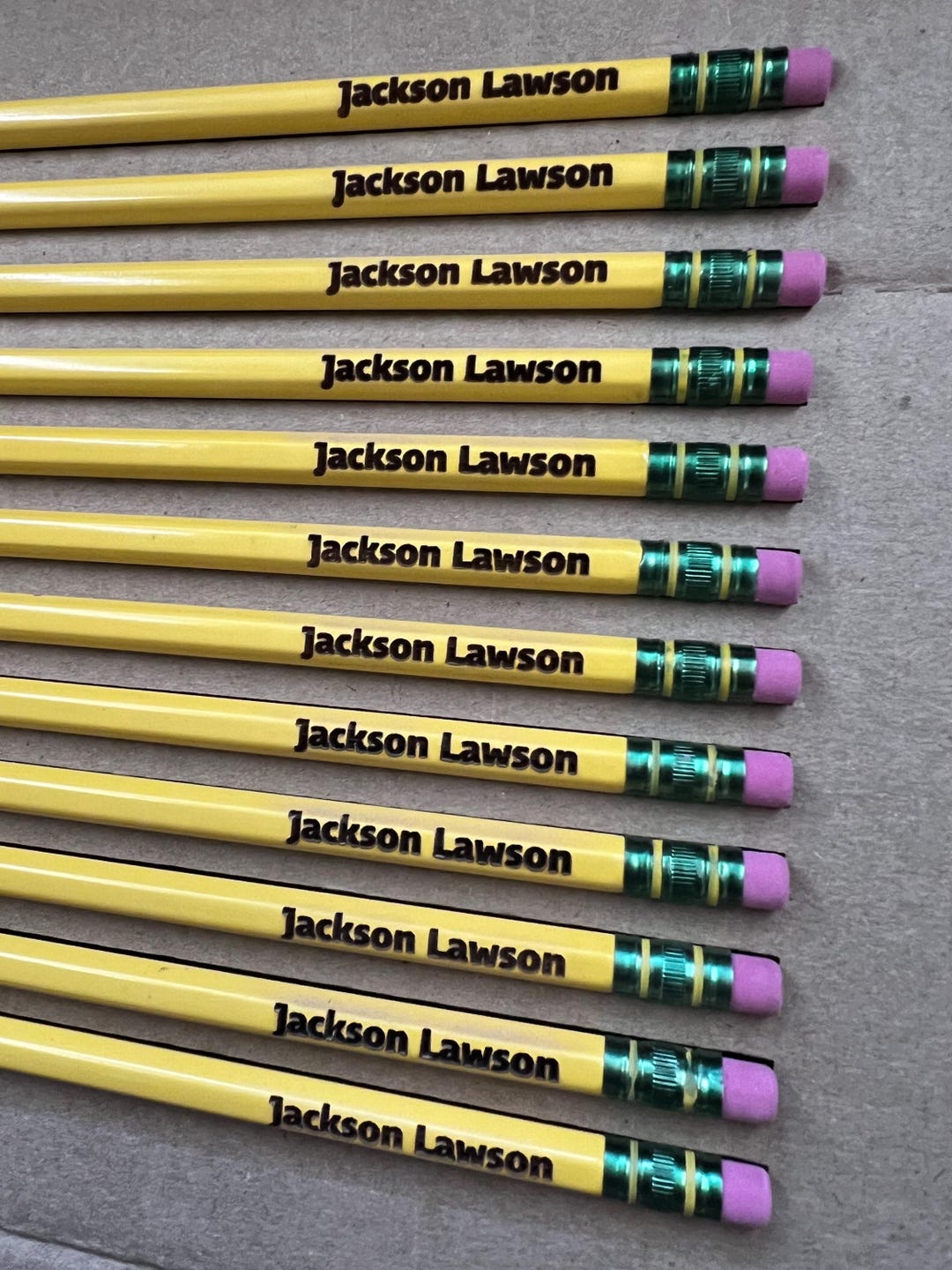 Personalized Engraved Pencils | Custom Back to School Supplies ...