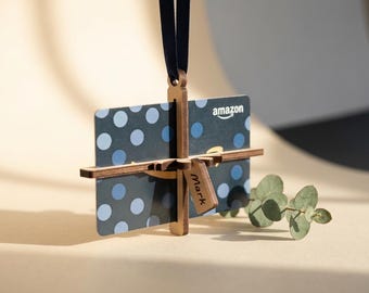 Cadeaubon ornament lasergesneden bestand, lint en labelontwerp (pdf+svg)