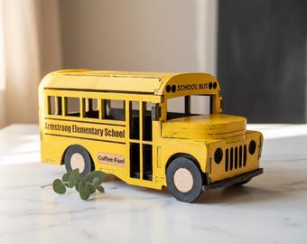 Decorproject schoolbus: SVG- en pdf-bestanden (materiaal 1/4")