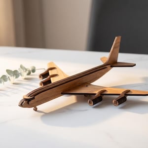 Boeing 707 & Sentry E3 AWACS Model, Laser Cut Files (SVG+PDF)