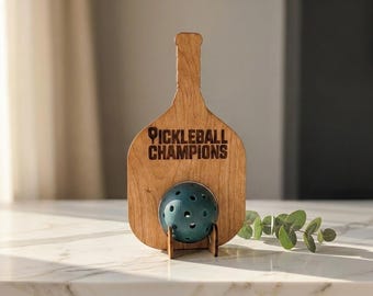 Pickleball-trofee SVG | Laser Cut Paddle Award (digitale download)