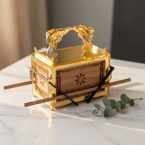 Ark of The Covenant-model – schaal 1:10, domineecadeau (SVG-pdf)