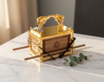 Maqueta del Arca de la Alianza a escala 1:10, regalo para el pastor (SVG PDF)