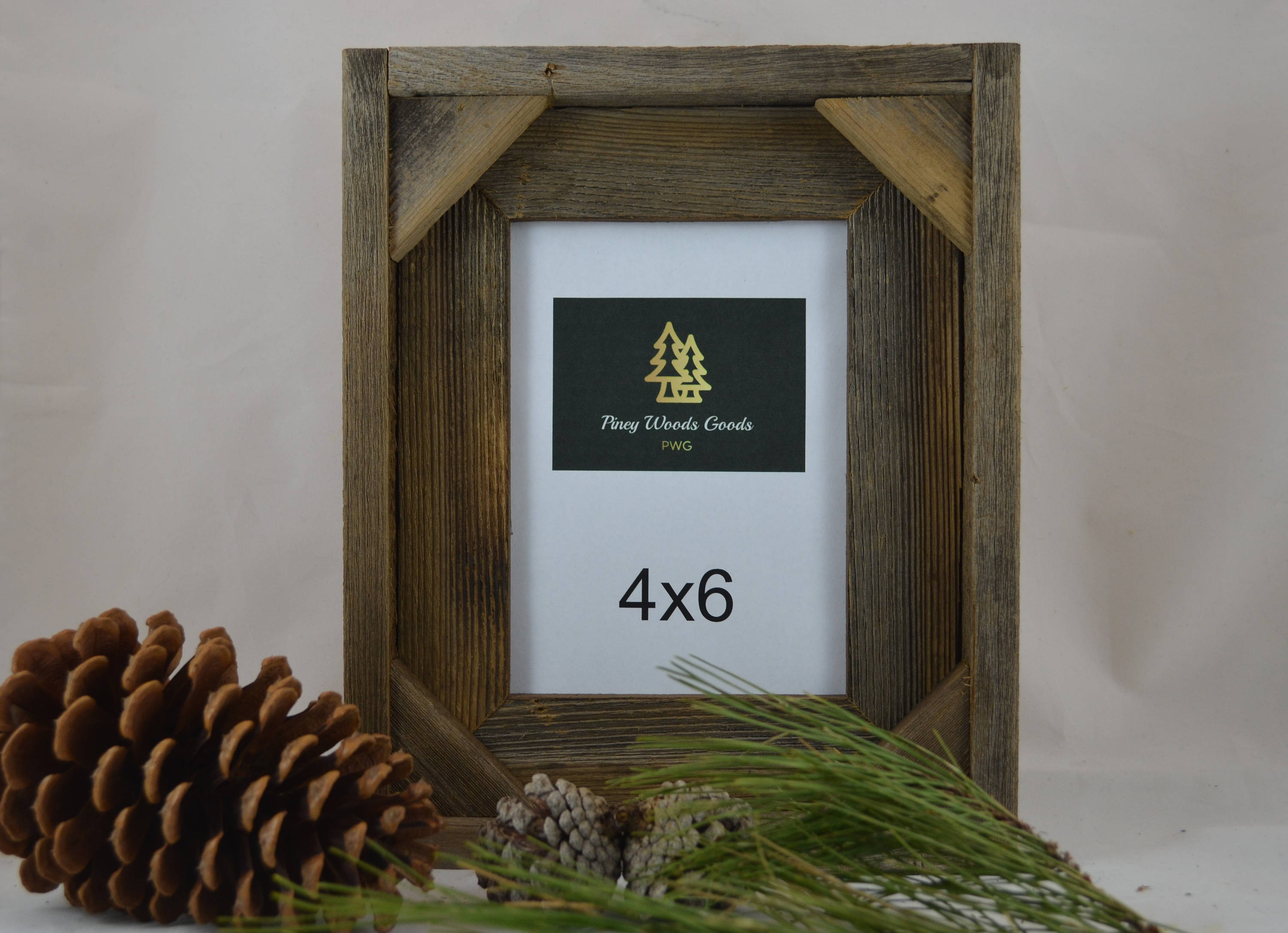 Shadow Box Style Barnwood Picture Frame Barn Wood Image 0