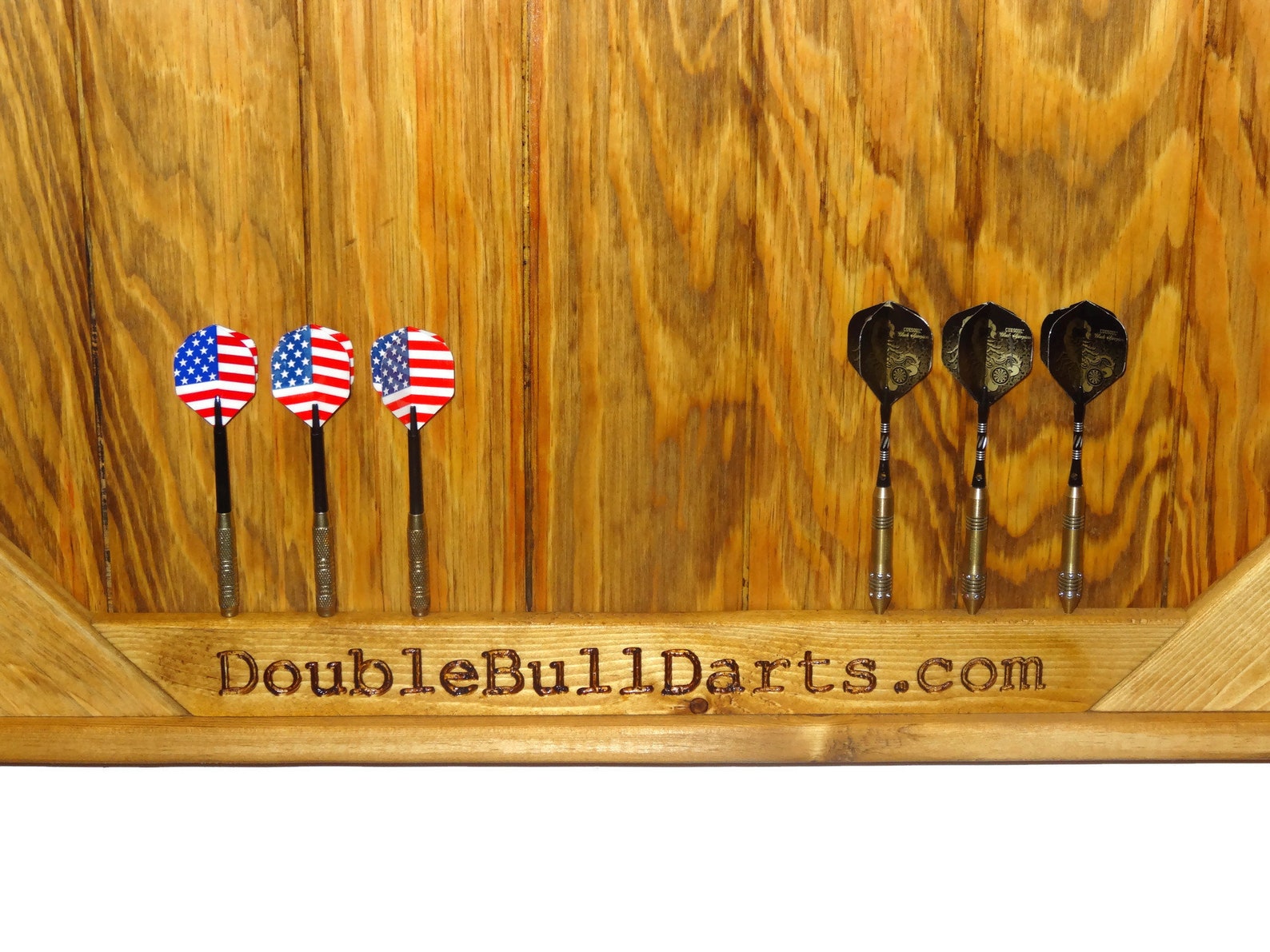 Personalized Dart Board Backboard Golden Oak Stained/dart Etsy