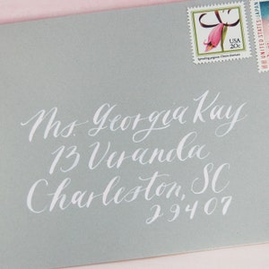 Calligraphy Envelope Addressing image 9