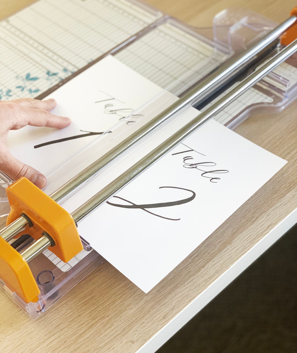 Calligraphy Wedding Table Numbers 1-40 (PDF) - Etsy