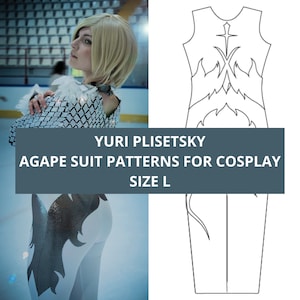 COSPLAY PATTERNS - Yuri Plisetsky Agape suit - SIZE L