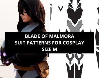 COSPLAY PATTERNS - Voltron Blade of Marmora suit SIZE M