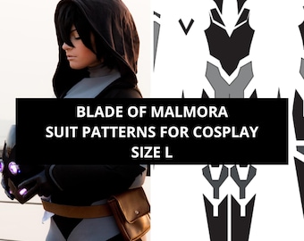 COSPLAY PATTERNS - Voltron Blade of Marmora suit SIZE L