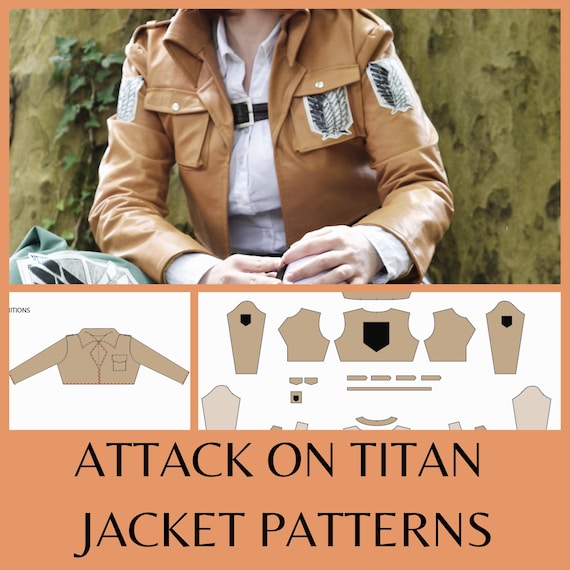 COSPLAY PATTERNS snk aot jacket fr eng