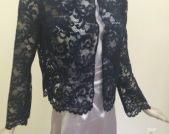 royal blue lace jacket