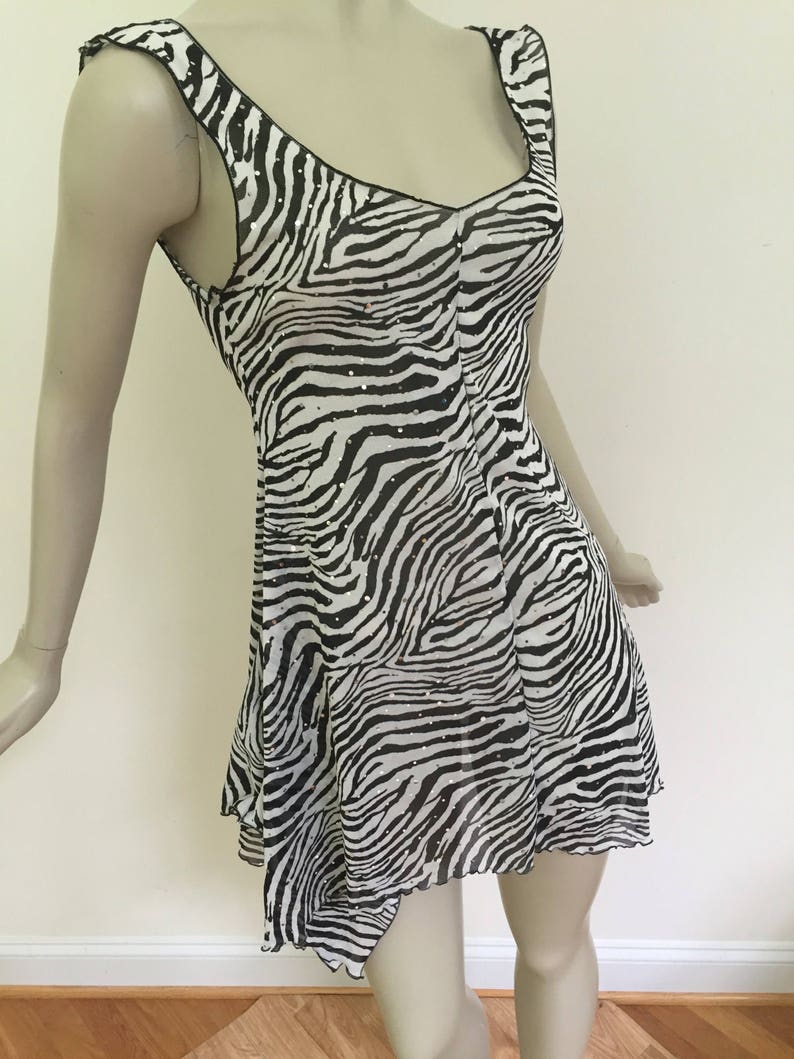 animal print summer dress